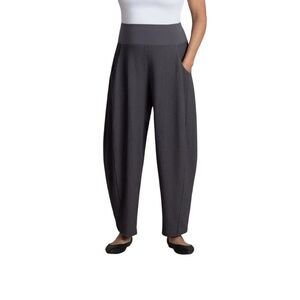 Sympli Pop Collage Narrow Barrel Pant Size 10 Color Black Pearl